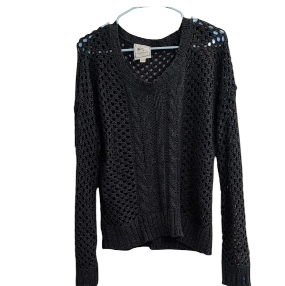 Black Knit Sweater